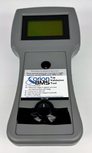Orion BMS Cell Tap Validator