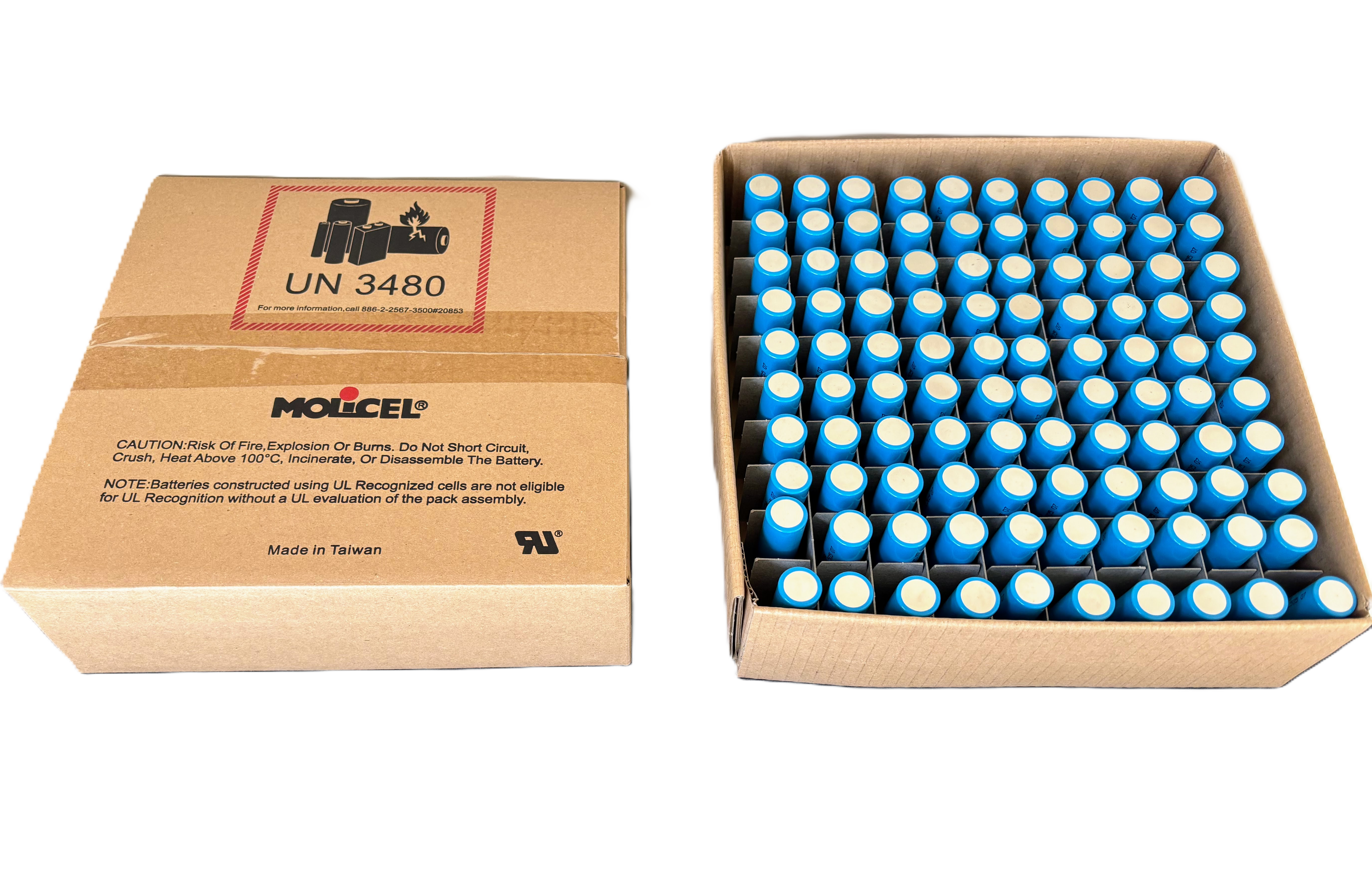 Molicel M35A 18650 Battery - 100 Cells
